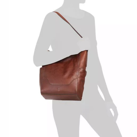 Frye leather side pocket hobo bag Clearance